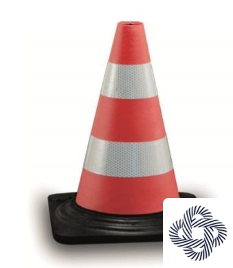 CUNJ 30cm GUMENI REFLEKTUJUCI  2F CL