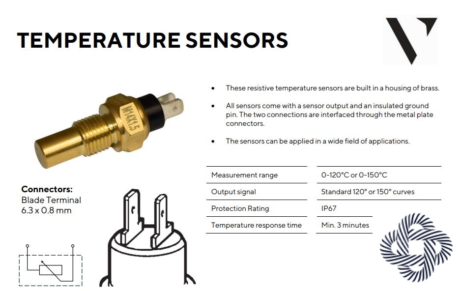 DAVAC TEMPERATURE 120*C M14X1,5-G/W