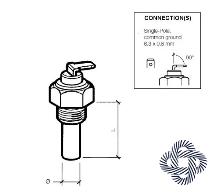 DAVAC TEMPERATURE 150*KM14X1.5